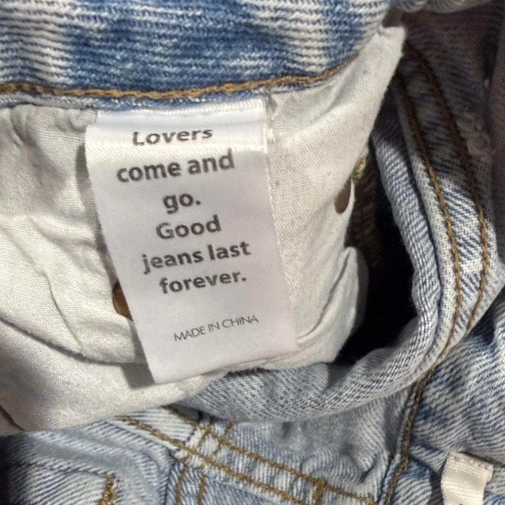 PacSun Light Blue Denim Jeans 👖 Boyfriend - Picture 3 of 16